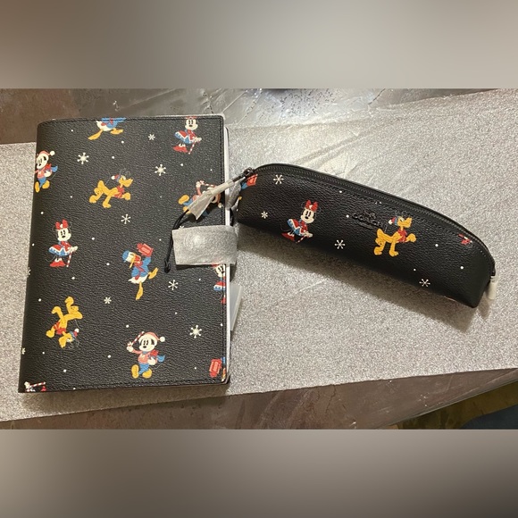 Coach - Notebook and Pencil Case (NWT) - Picture 1 of 1